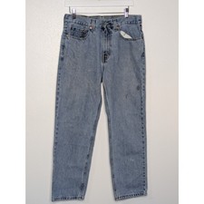 Vintage Levi  s 550 Jeans Mens 31x30 Relaxed Fit Tapered Leg Medium Wash USA Made