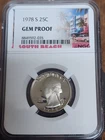 1978-S Washington Quarter Proof — photo from another recent sale