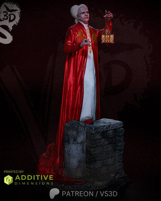 Bramstokers Dracula by V3D FAN ART Figur 1:6 Resin 3D Printed DIY Model Kit