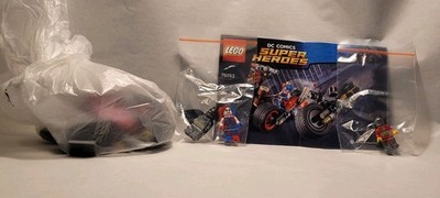 LEGO DC 76053  Super Heroes Batman, Harley Quinn, Deadshot Motorräder Komplett