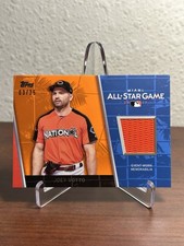 Joey Votto 2017 Topps Update Series - 2017 ASG Stitches Relic #’d 3/25 Reds