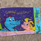 Vintage dragon tales 90’s Dan rivers toddler bed set — photo 1