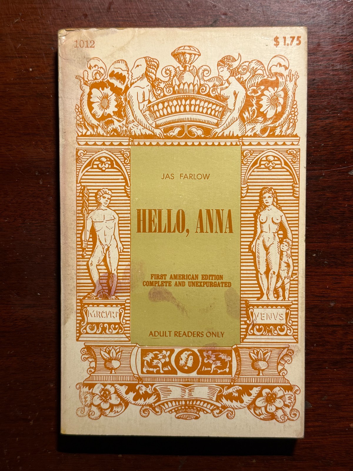 Hello, Anna Jas Farlow Mayfair House Classics 1968 1960s Vtg PB BK