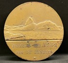 Brazil Rio de Janeiro 1949 First Panamerican Congress of Engineer Massive medal