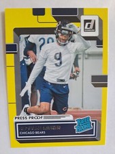 Jaquan Brisker 2022 Donruss Rated Rookie #372 Press Proof NFL BEARS