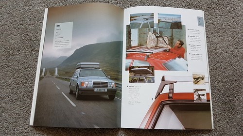 MERCEDES BENZ ACCESSORIES SALES BROCHURE 1987 1988 - Picture 3 of 3