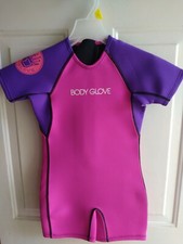 Body Glove Child Size: Medium Springsuit Wetsuit Pink Violet Zip NWT