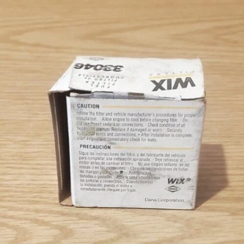Filtro de combustível WIX 33046 compatível com AMC Ford Jeep Lincoln - Imagem 2 de 3