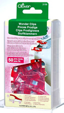 Clover Wonder Clips 50 pieces Red #3156
