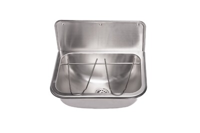 Gewerbe Wand WC Waschraum Bodenwischer Eimer Waschbecken 460Bx340Tx407Hmm