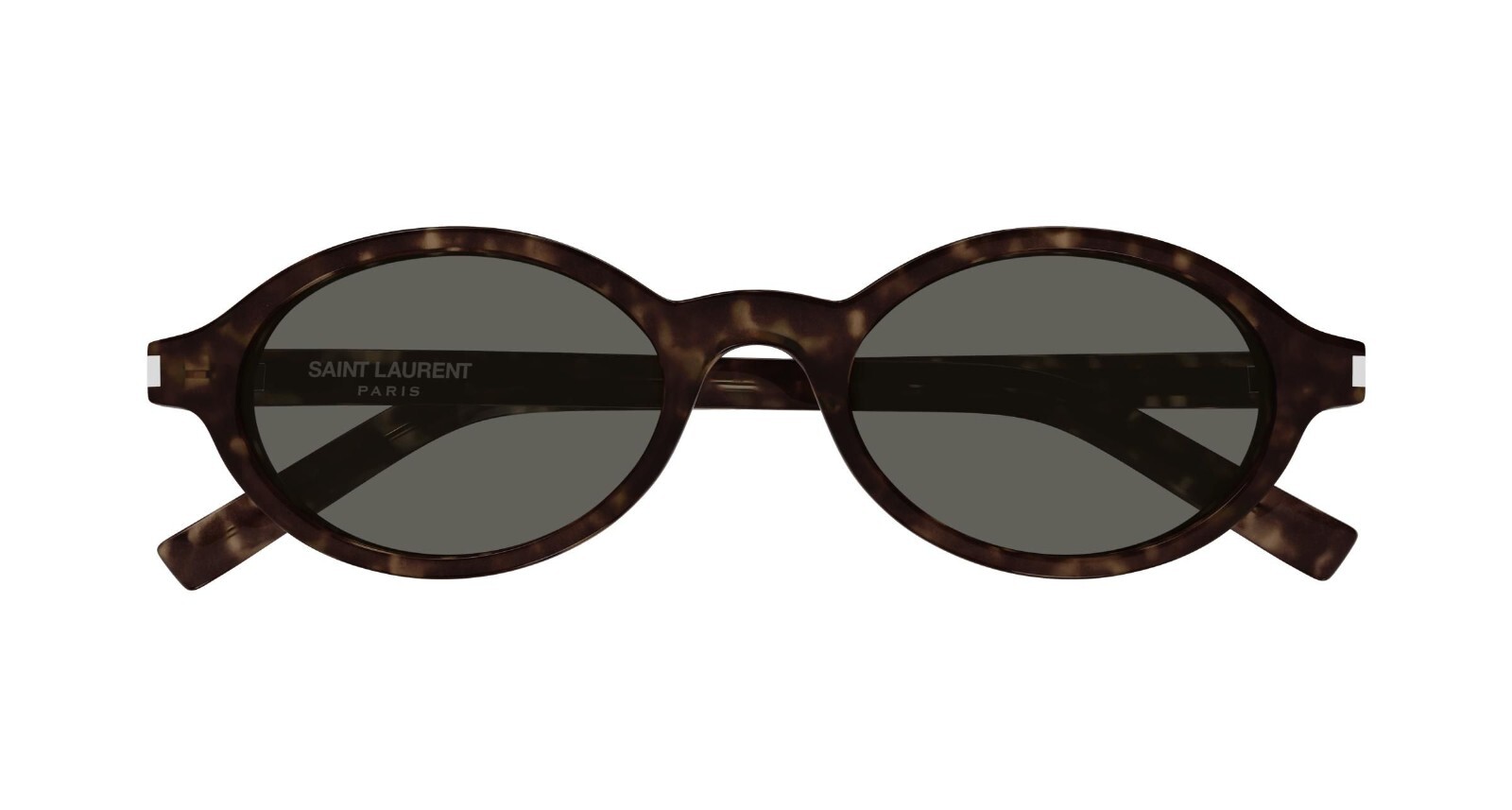 Occhiali da sole Saint Laurent JEANNE SUN SL 751 avana scuro lucido grigio (002)