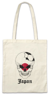 Japan Football Comet Stofftasche Einkaufstasche japanische Flagge Fußball