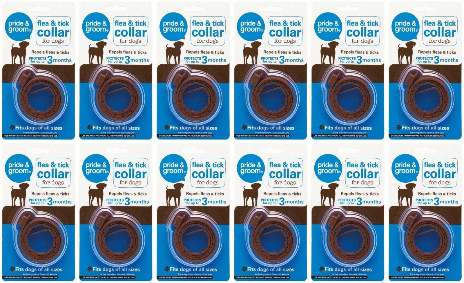 Pride & Groom Flea & Tick Insect Repellent Collar 3 Months for Dogs Puppies - Image 11