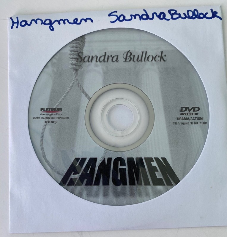Hangmen dvd/SANDRA BULLOCK/1987