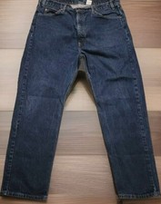 Vintage 90s Levis 505 Orange Tab Regular Fit Straight Leg Jeans Tag Size 40x30