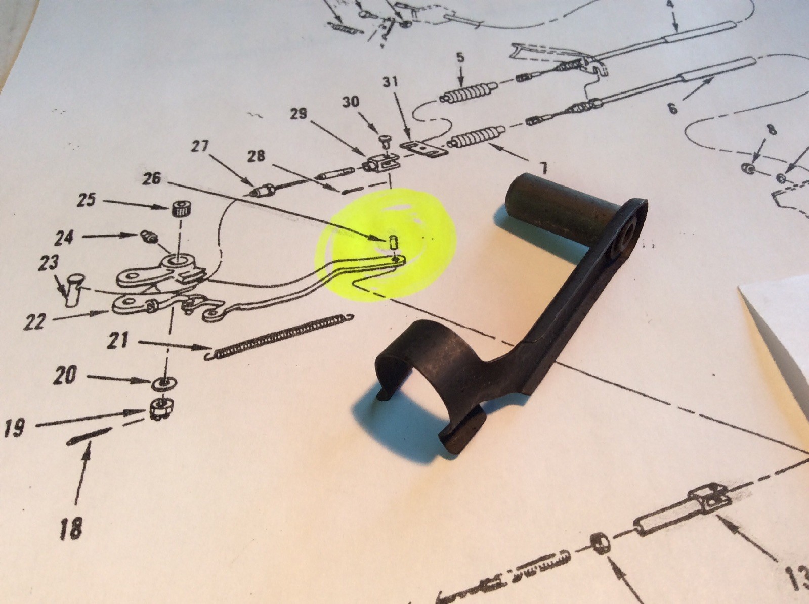 918001008001 SEE Parking Brake Clevis Lock Pin 5315012422906 eBay