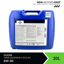 Fuchs Titan Supersyn F Eco-DT 5W-30 STJLR Renault Ford Iveco 20 litri
