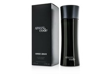 armani code black 200ml