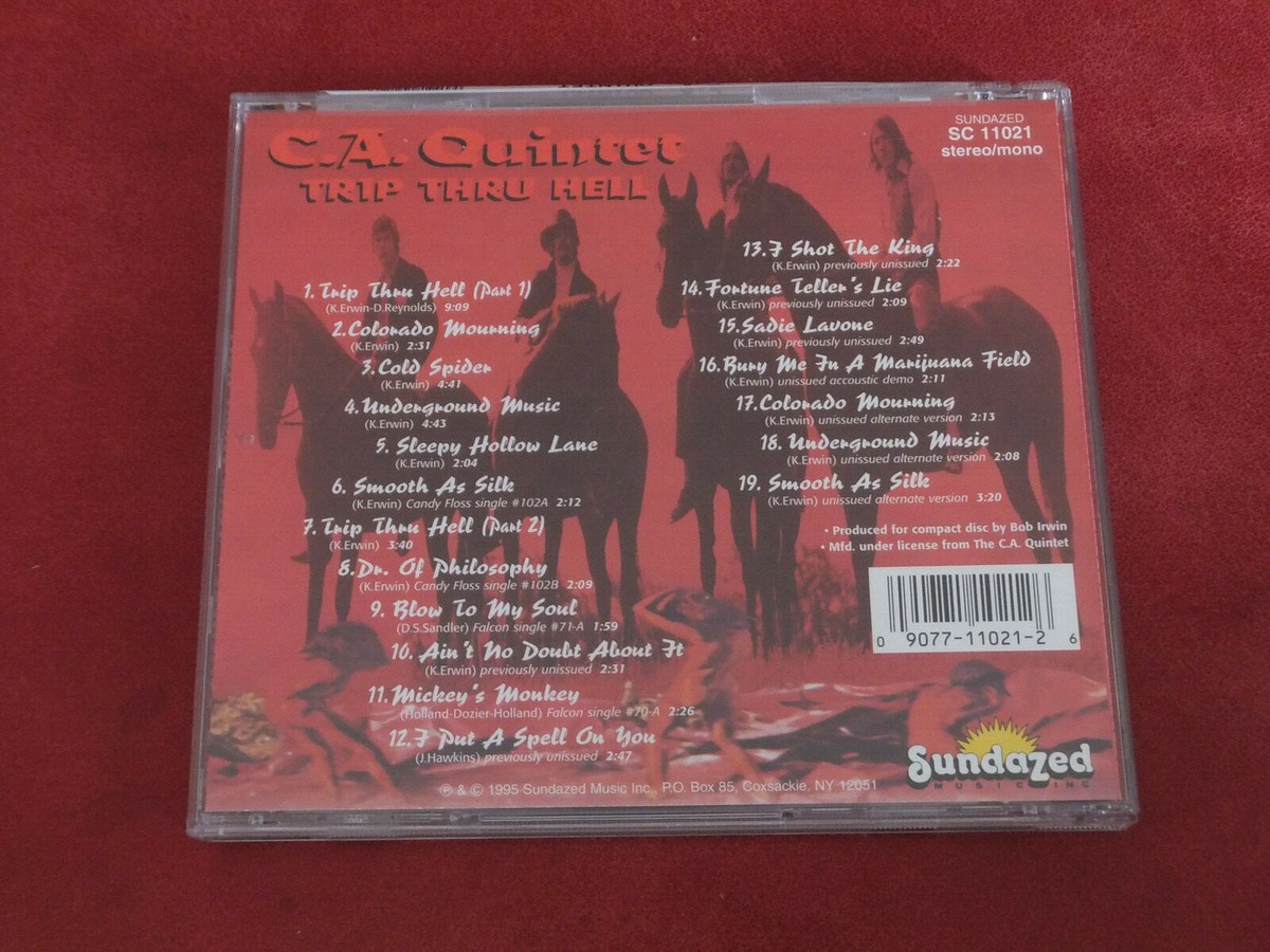 quintetページ C.A. Quintet - Trip Thru Hell 1969 Sundazed Records Reissue