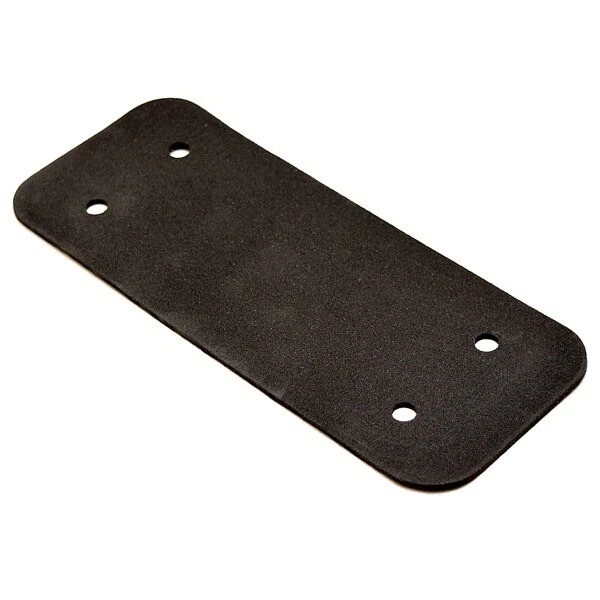Boat Foam Rubber Trim Pad  |  9 3/4 x 4 x 1/8 Inch Black - Image 2 of 2