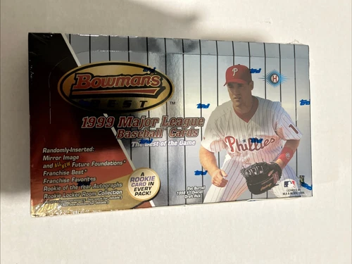 1999 Bowman's Best  Baseball  FACTORY SEALED HOBBY BOX 24 Hobby Packs