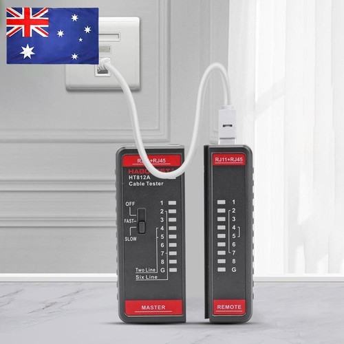 RJ45 RJ11 Network Cable Tester LED Display LAN Wire Test Tool Network Repair