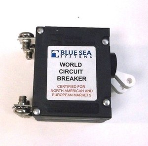 CIRCUIT BREAKER BLUE SEA PUSH TO RESET 661-7054 10 AMP CLB MARINE BOAT RV DC