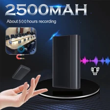 500 hrs Magnetic Digital Voice Activated Recorder Hidden Audio Recording Device