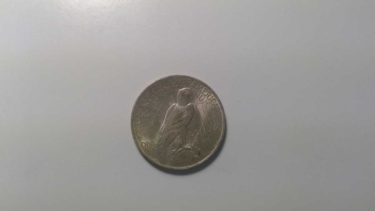 1922年U.S.A.Liberty coin1dollar 1922 Peace Silver Dollar Coin $1 - BU [22-PEACE-BU
