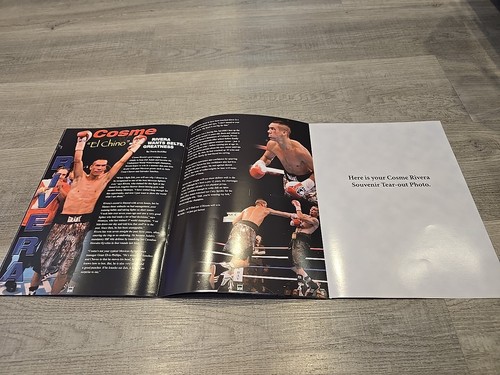 TRINIDAD VS WRIGHT Onsite Boxing DON KING OFFICIAL Program May 14 2005 MGM GRAND - Bild 5 von 5