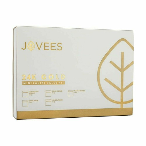 Jovees 24k Gold Mini Facial Value Kit 75 gm L877 - Picture 3 of 4