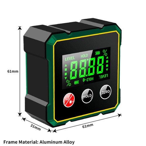 Magnetic Digital Angle Finder with/without Electronic-Laser, Angle Tool 2025 CQ - Picture 14 of 16