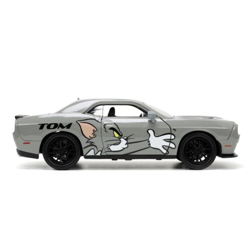 Tom & Jerry, Auto Dodge Challenger 2015 + Personaggio Jerry - Jada Toys + 8 anni - Foto 5 di 7