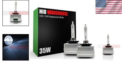 8000K Medium Blue Xenon Bulbs - D3C Compatible - Hassle-Free Installation - Picture 2 of 6