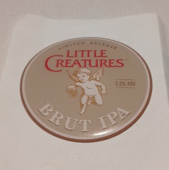 Little Creatures Brut IPA Beer Decal Sticker