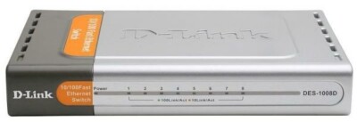 D-Link DES-1008D 8-Port 10/100Mbps Switch