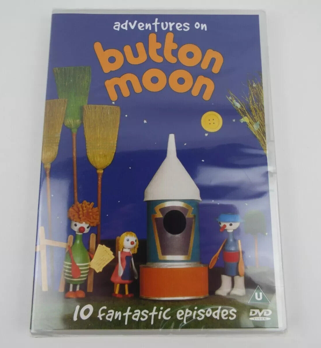 Adventures on Button Moon Dvd (10 Episodes) New/Sealed Free Postage