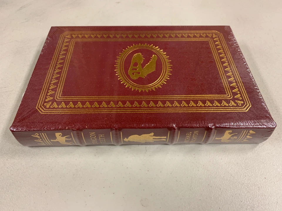 Easton Press DRAGON TEETH Michael Crichton SEALED - Image 2 of 2