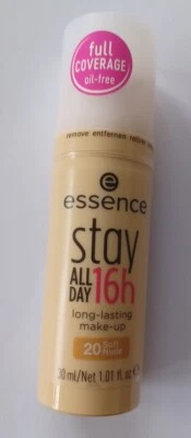 essence stay ALL DAY 16h long-lasting Make-up langanhaltend Ölfrei. 20 Soft Nude