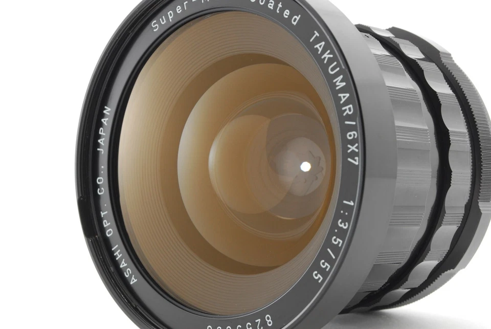 [Optics MINT ] Pentax SMC Takumar 6x7 55mm f/3.5 Lens for 6x7 67 67II From JAPAN - Image 4 of 4