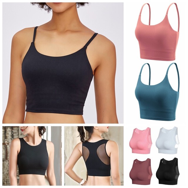 backless halter sports bra