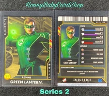 Injustice Arcade GEM MINT Series 2 Card 22 Regime Green Lantern