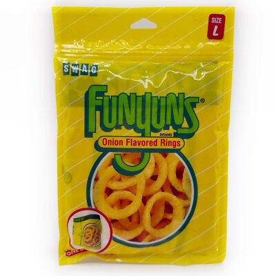 Funyuns Swag Boxer Briefs Mens Large Underwear Yellow Novelty Funny Gift
