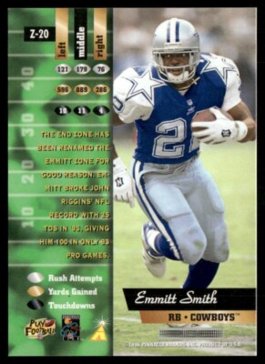 Emmitt Smith 1996 Zenith #Z-20 - Dallas Cowboys | eBay
