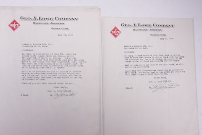 1928 Lamson Goodnow G A Lowe Co Hardware Jobbers Ogden UT Ephemera ...