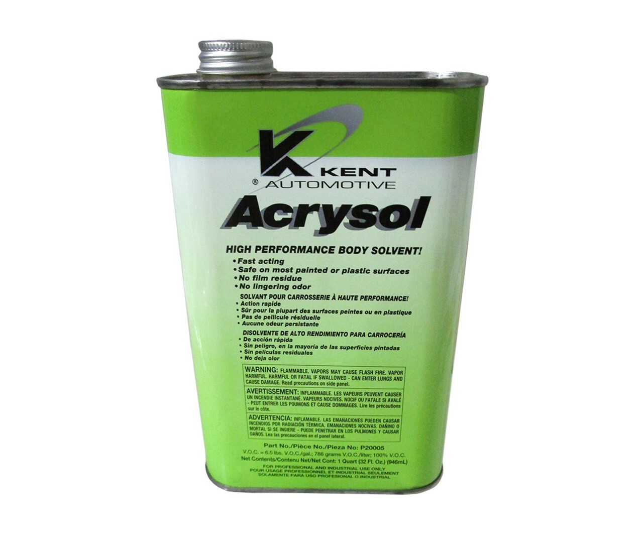 Kent Acrysol Paint Preparation and Auto Body Solvent JOKER5000 The