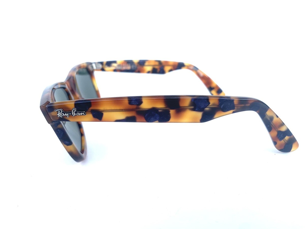B&L RAY BAN WAYFARER LIMITED EDITION Tortoise /Blue SUNGLASSES