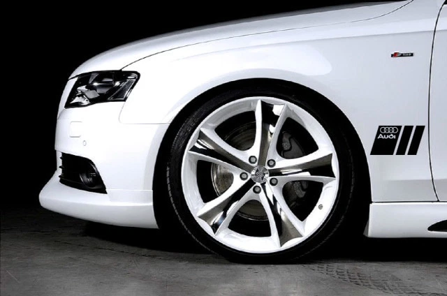 Audi A3 A4 A5 A6 A8 S4 S5 S6 RS4 Q3 Q5 Q7 TT S-Line Calcomanía Pegatina Emblema BL PAR Foto 2 de 2