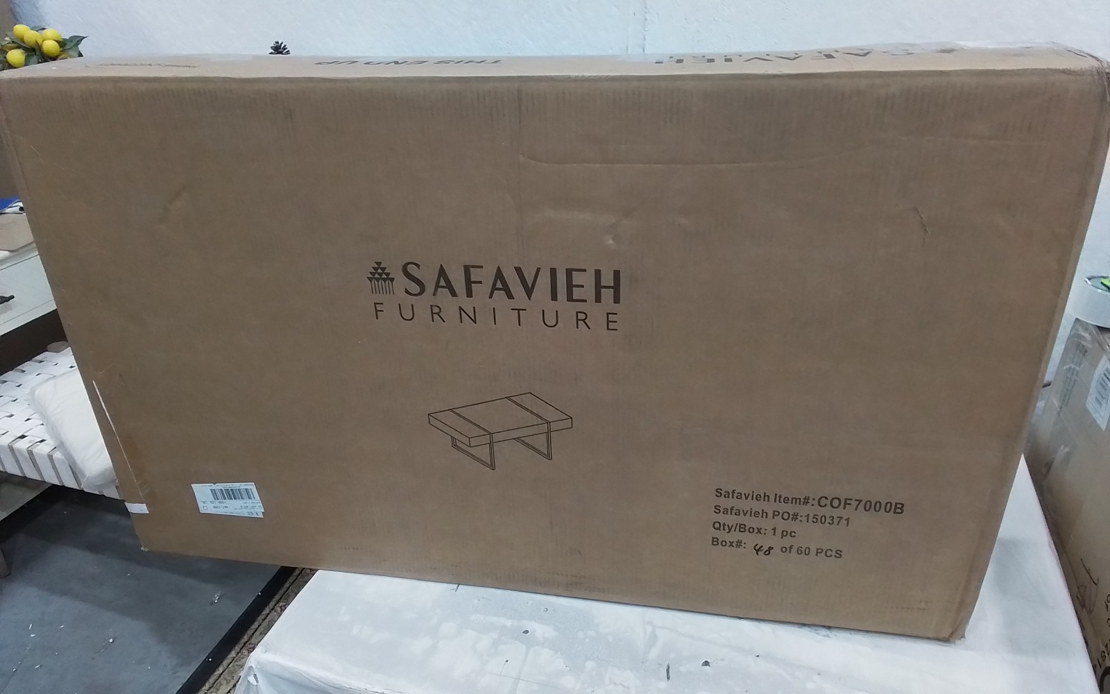 Safavieh TRISTAN COFFEE TABLE, Reduced Price 2172761878 COF7000B