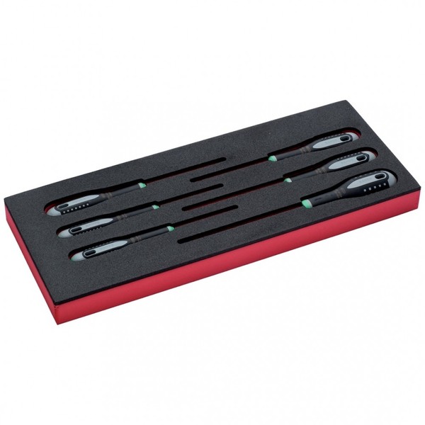 Bahco Fit&Go 1/3 Schaumstoffeinlage Schraubendreher Txsatz T8-T30 - 6-Tlg.-image
